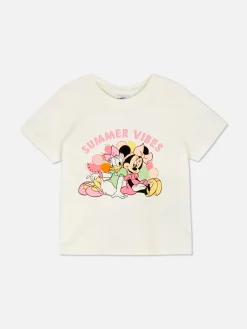 Disney’s Minnie Mouse And Friends Glitter Text T-Shirt|Primark Best