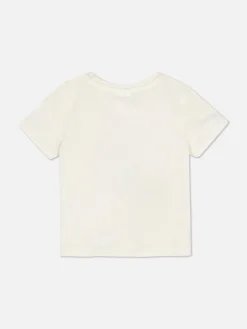 Disney’s Minnie Mouse And Friends Glitter Text T-Shirt|Primark Best