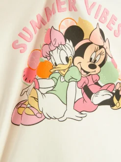 Disney’s Minnie Mouse And Friends Glitter Text T-Shirt|Primark Best