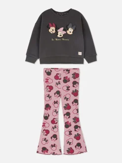 Disney’s Minnie Mouse Crew Neck And Leggings Set|Primark
