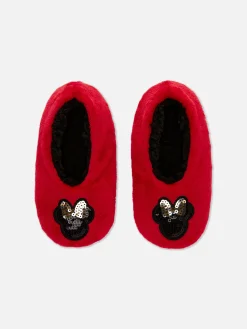 Disney’s Minnie Mouse Footie Slippers|Primark New