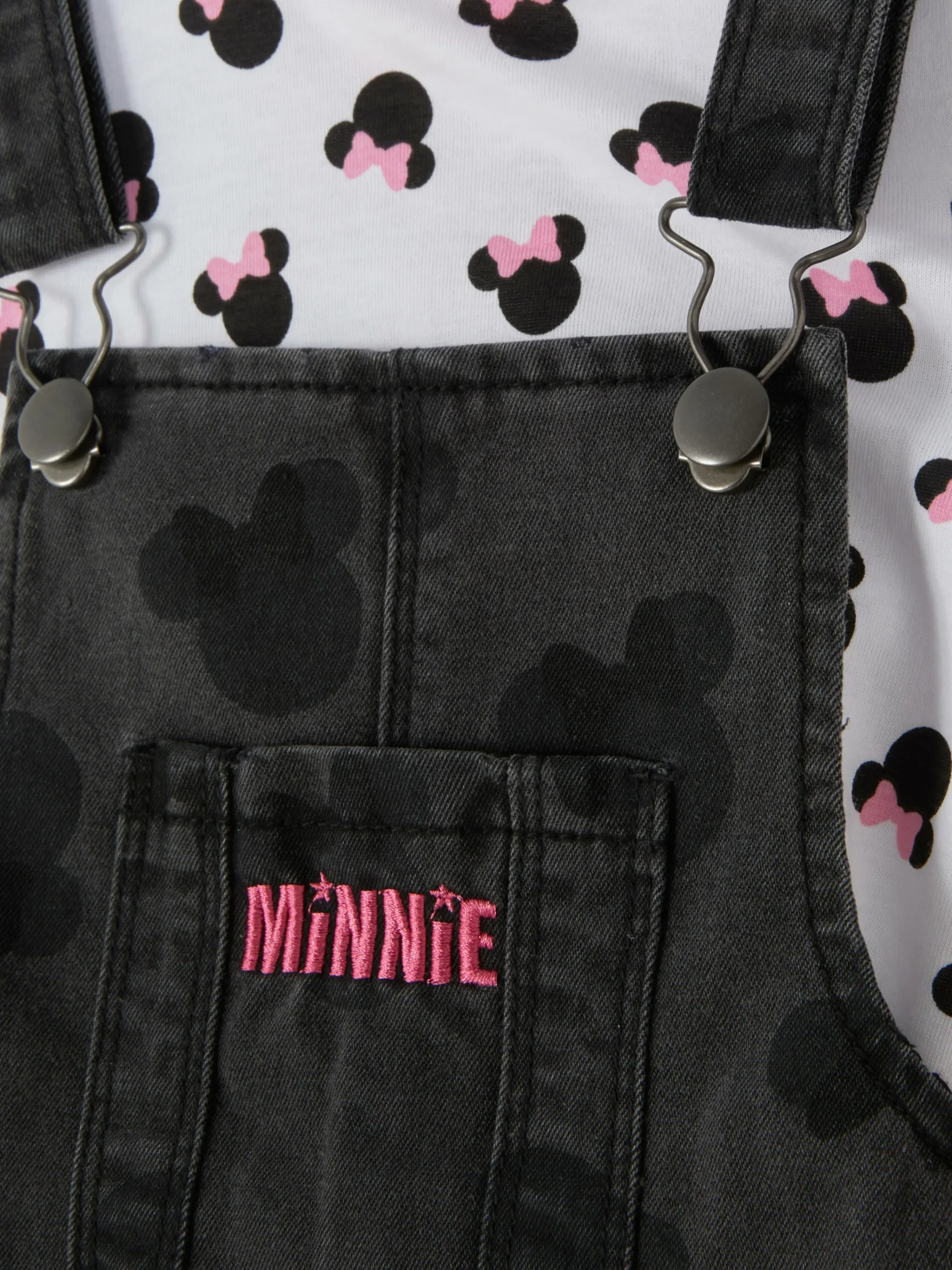 Disney’s Minnie Mouse Overall Dress Set|Primark New