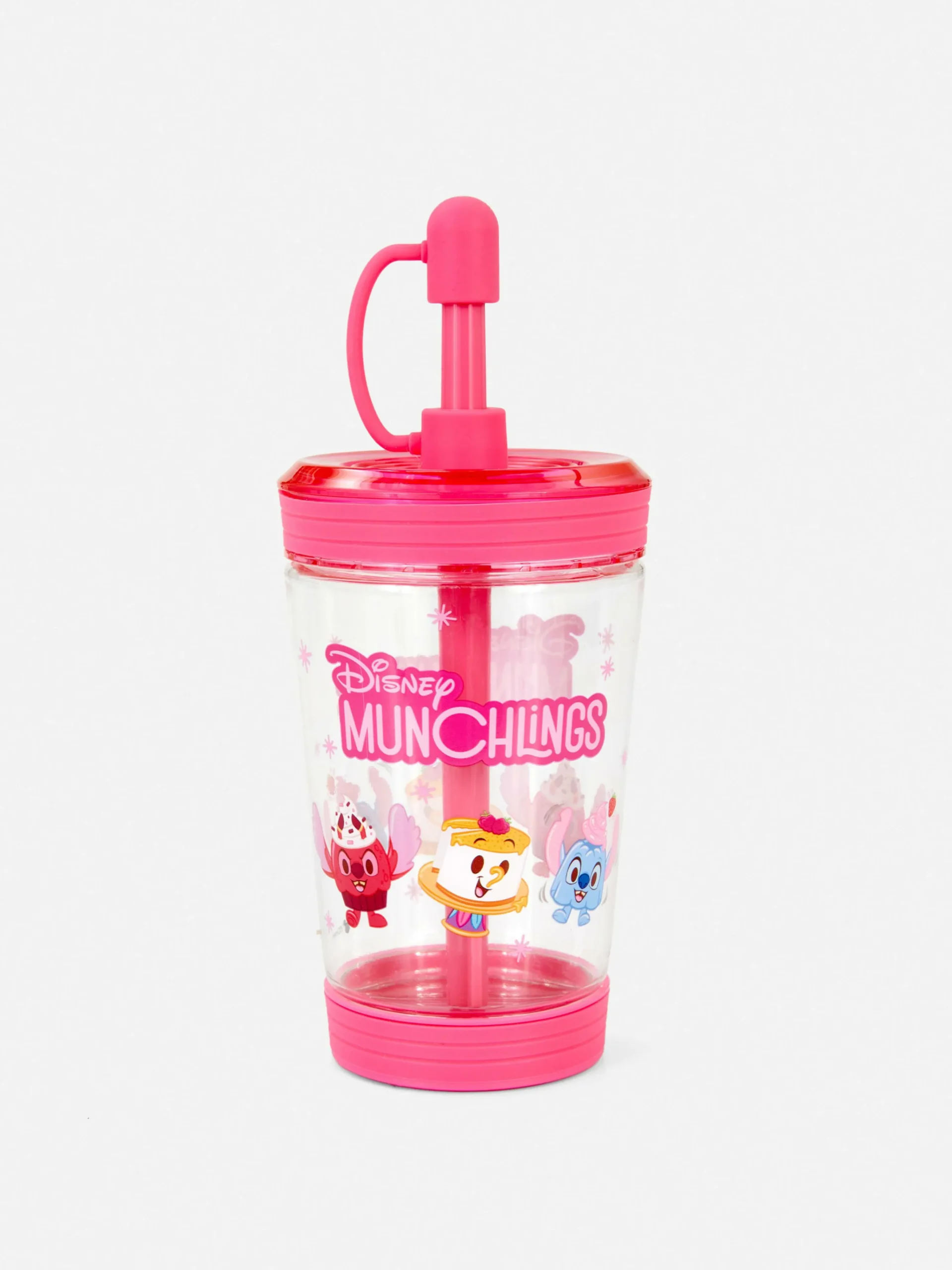 Disney's Munchlings Clear Cup And Straw|Primark Discount