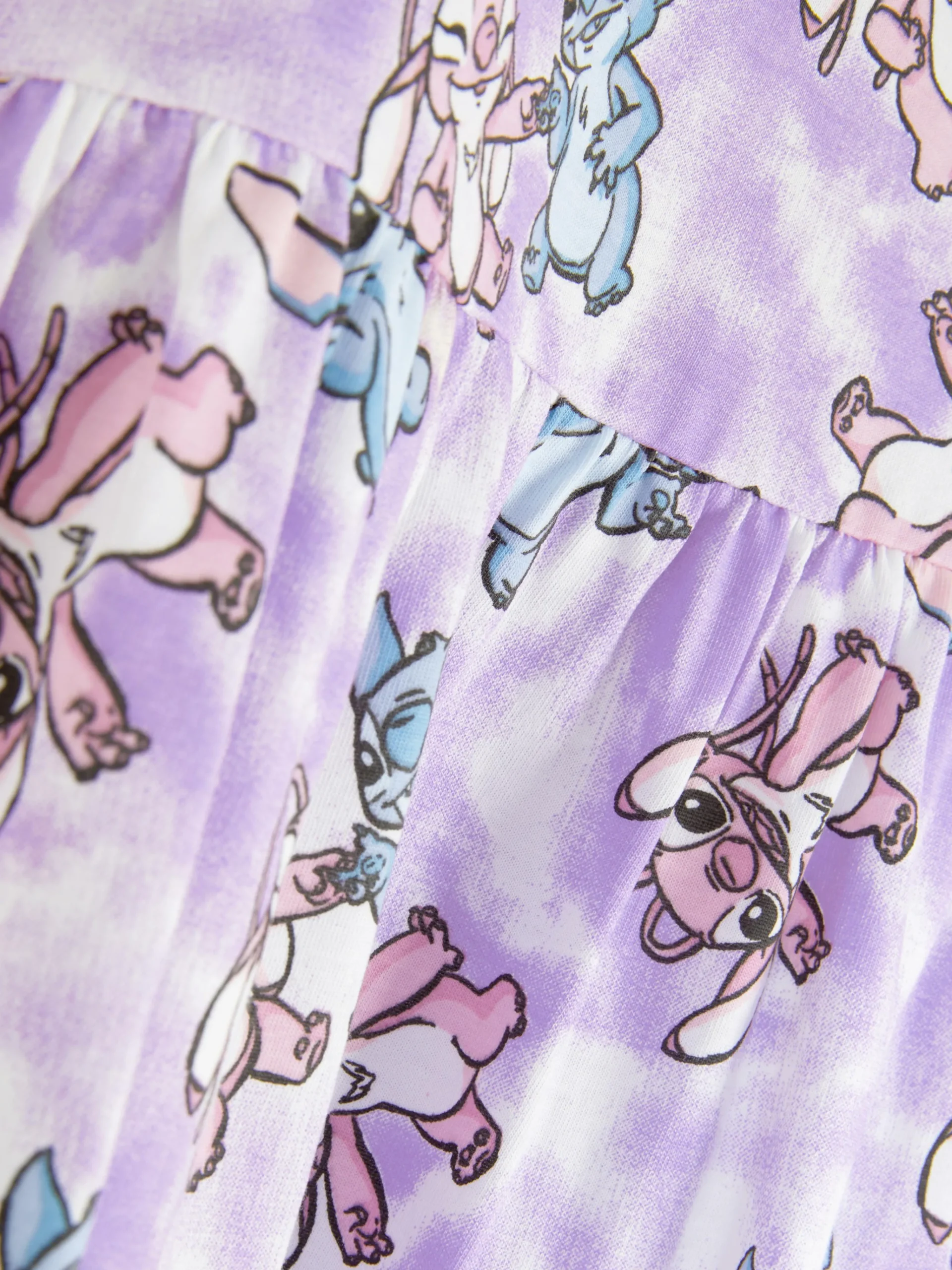 Disney’s Stitch And Angel Cap Sleeve Dress|Primark Clearance