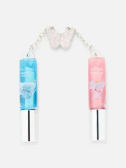 Disney’s Stitch And Angel Charm Lip Gloss Set|Primark Online