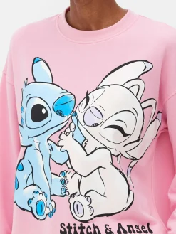 Disney’s Stitch And Angel Sweatshirt|Primark Discount