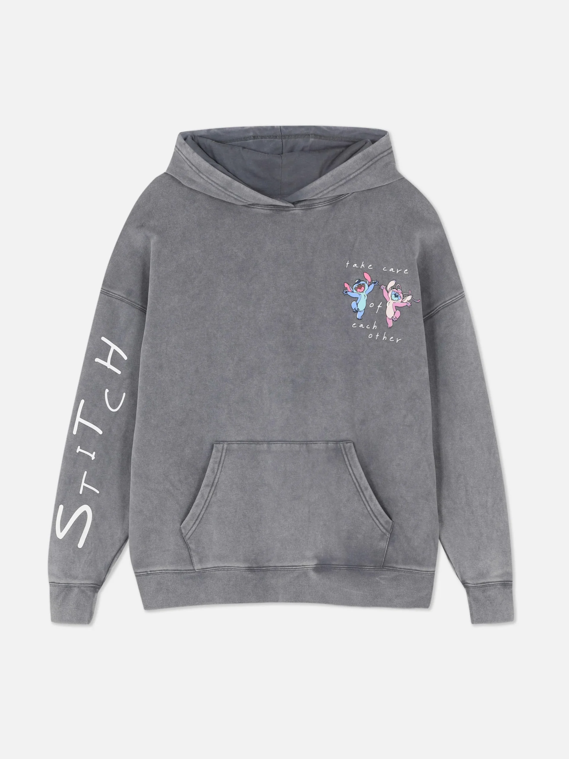 Disney’s Stitch And Angel Pullover Hoodie|Primark Online
