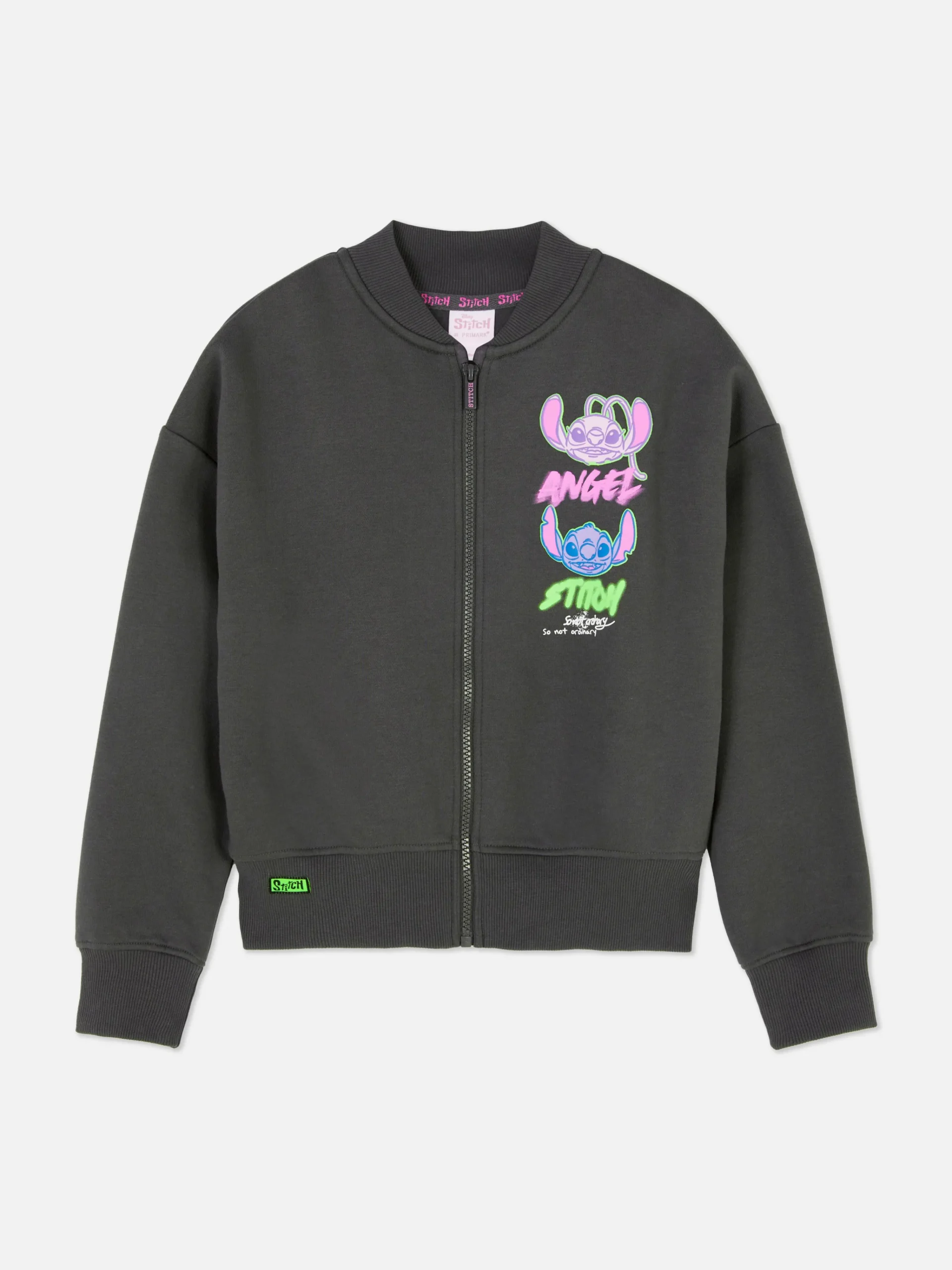 Disney's Stitch And Angel Graffiti Sweatshirt|Primark Discount