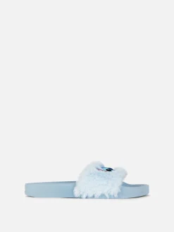 Disney’s Stitch Faux Fur Pool Slides|Primark Hot
