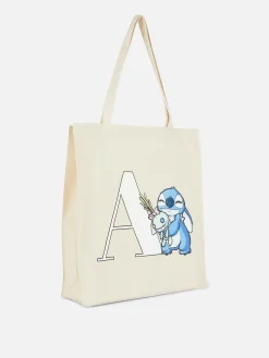 Disney’s Stitch Initial Print Tote|Primark Best