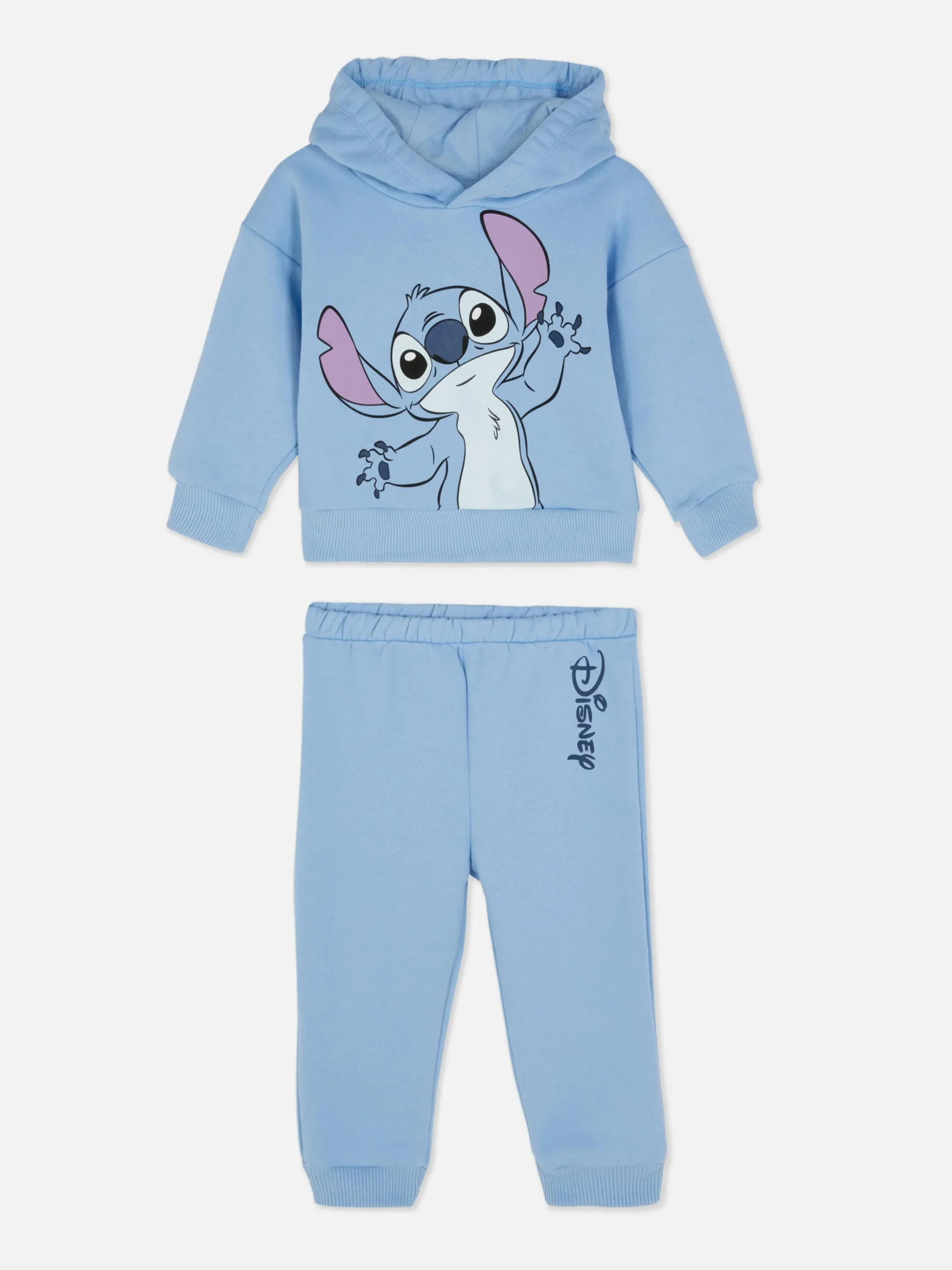 Disney’s Stitch Pullover Hoodie And Joggers|Primark New
