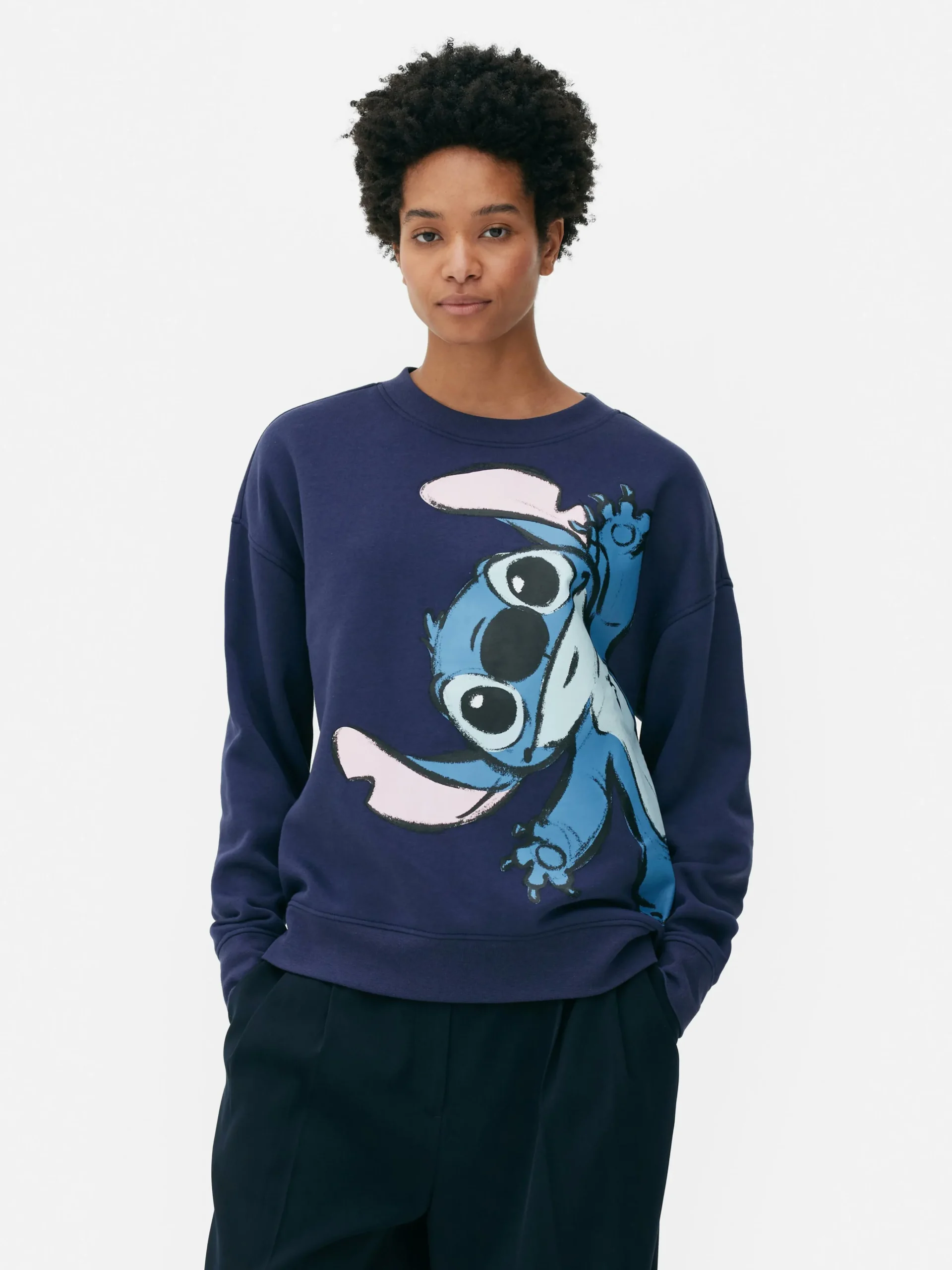 Disney’s Stitch Slouchy Sweatshirt|Primark Sale