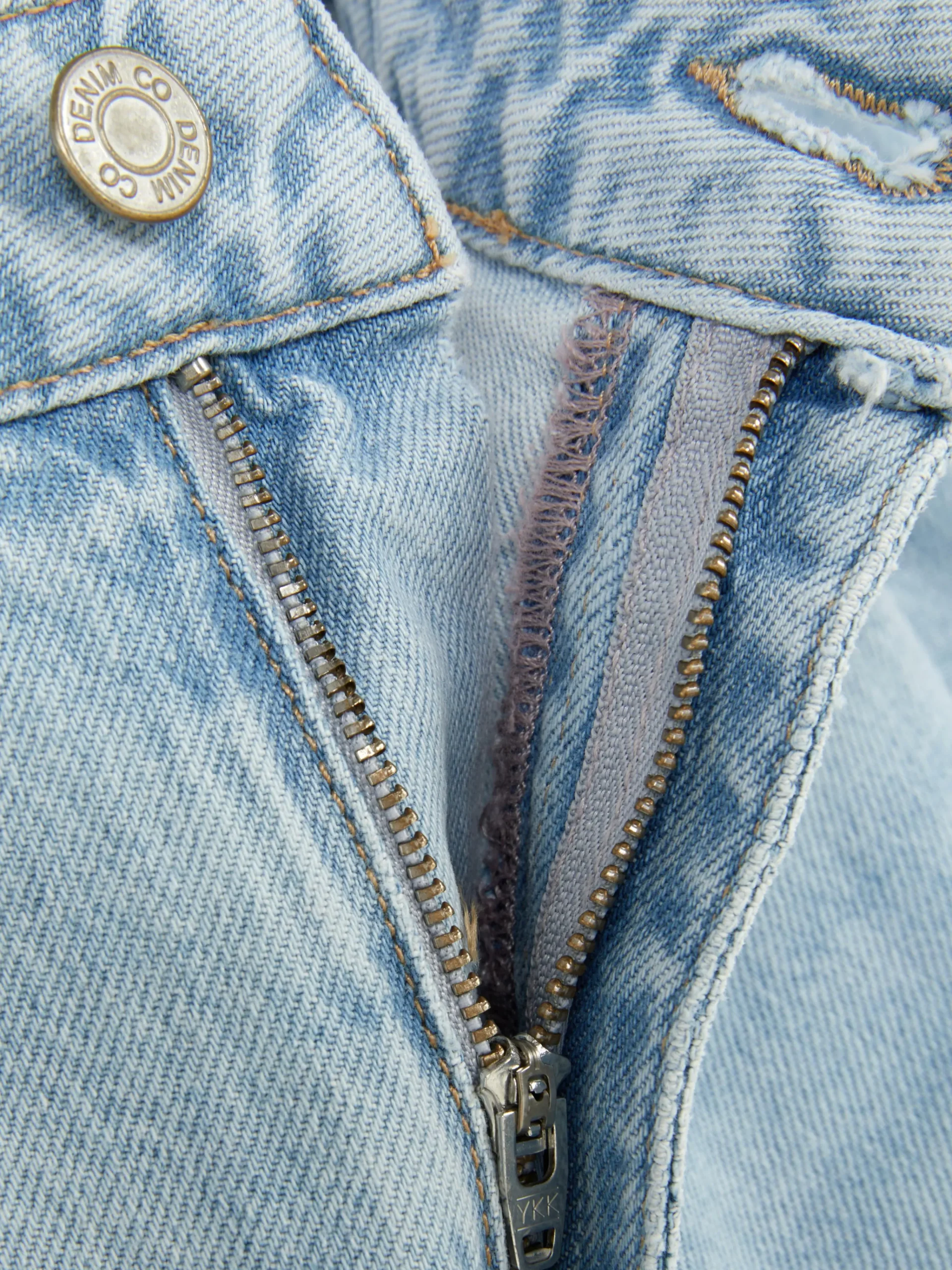 Distressed Wide Leg Jeans|Primark Clearance
