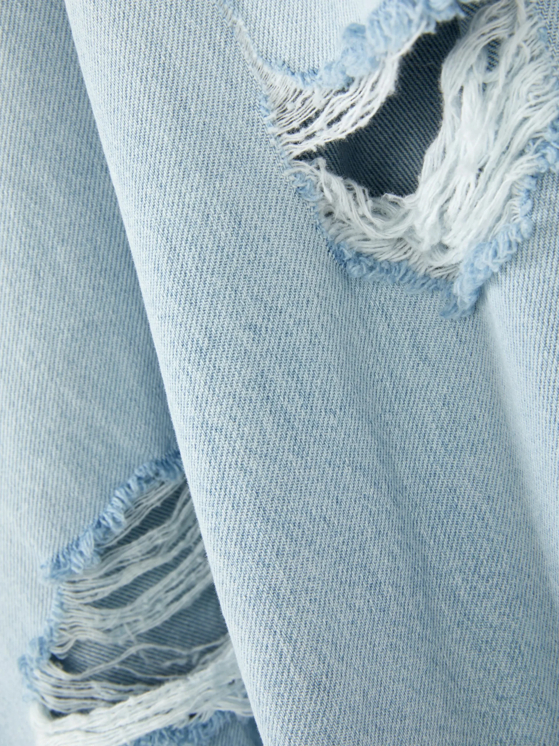 Distressed Wide Leg Jeans|Primark Clearance
