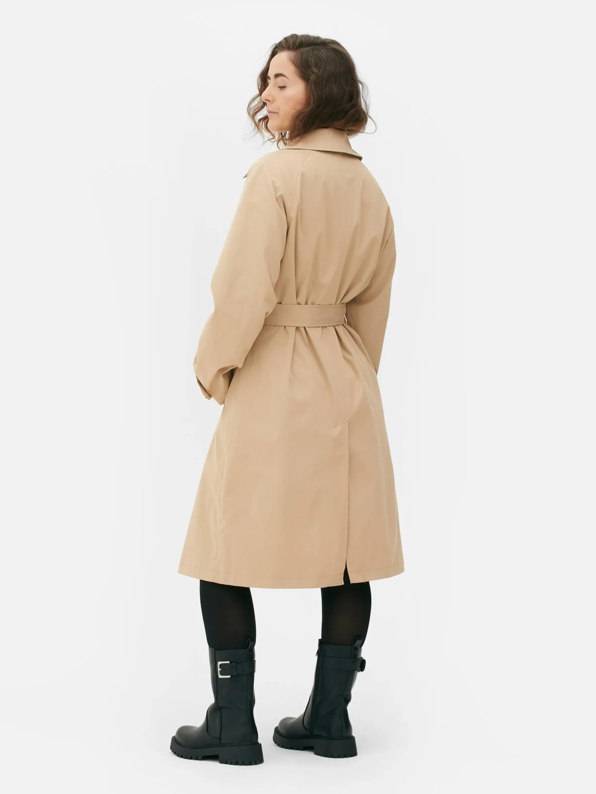 Double Breasted Trench Coat|Primark Hot