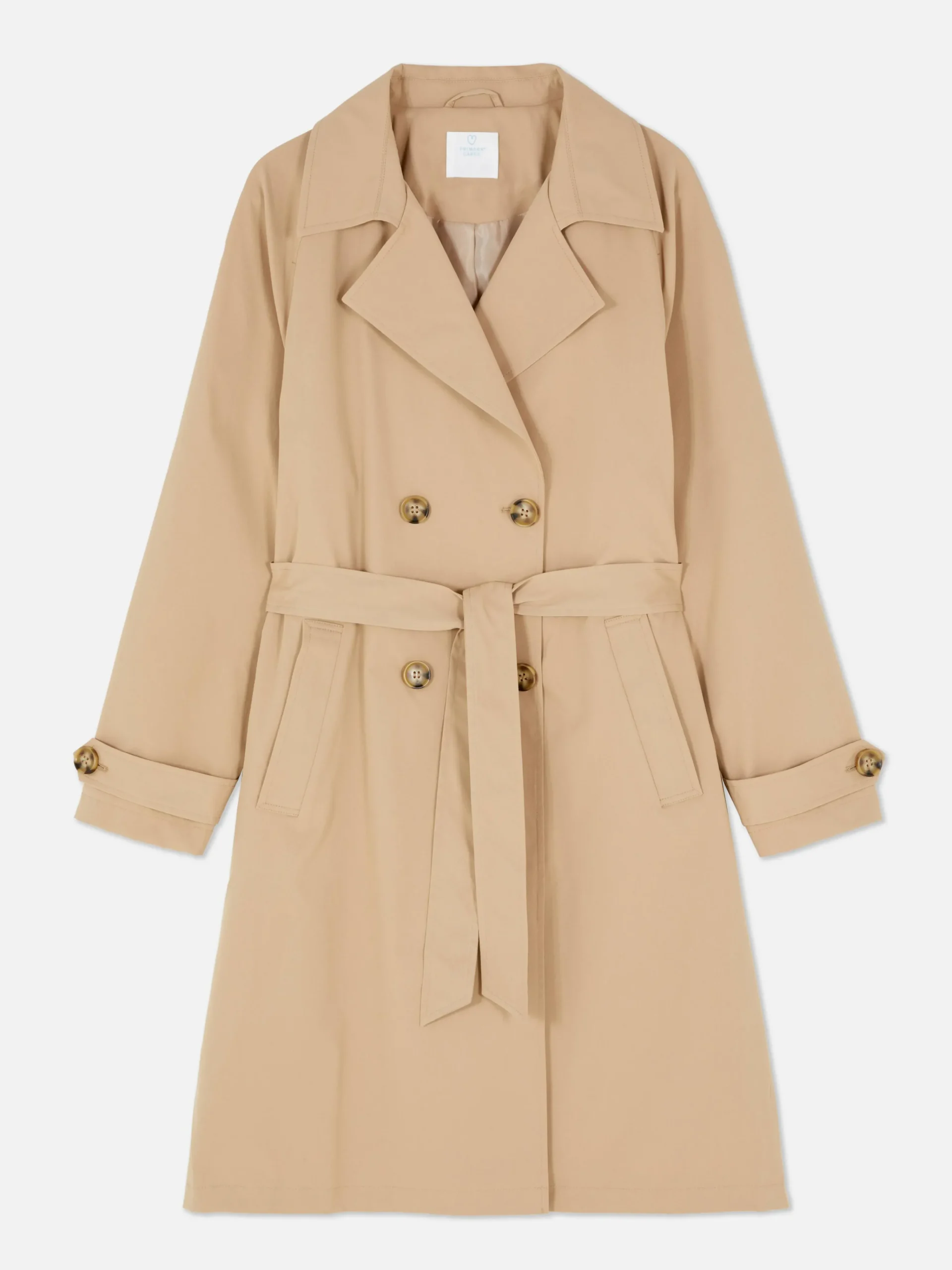 Double Breasted Trench Coat|Primark Hot
