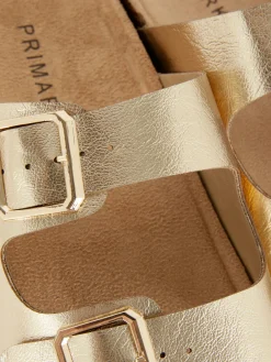 Double Strap Footbed Sandals|Primark Clearance