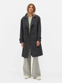 Double-Breasted Belted Trench|Primark Sale