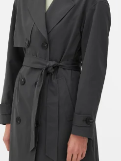 Double-Breasted Belted Trench|Primark Sale