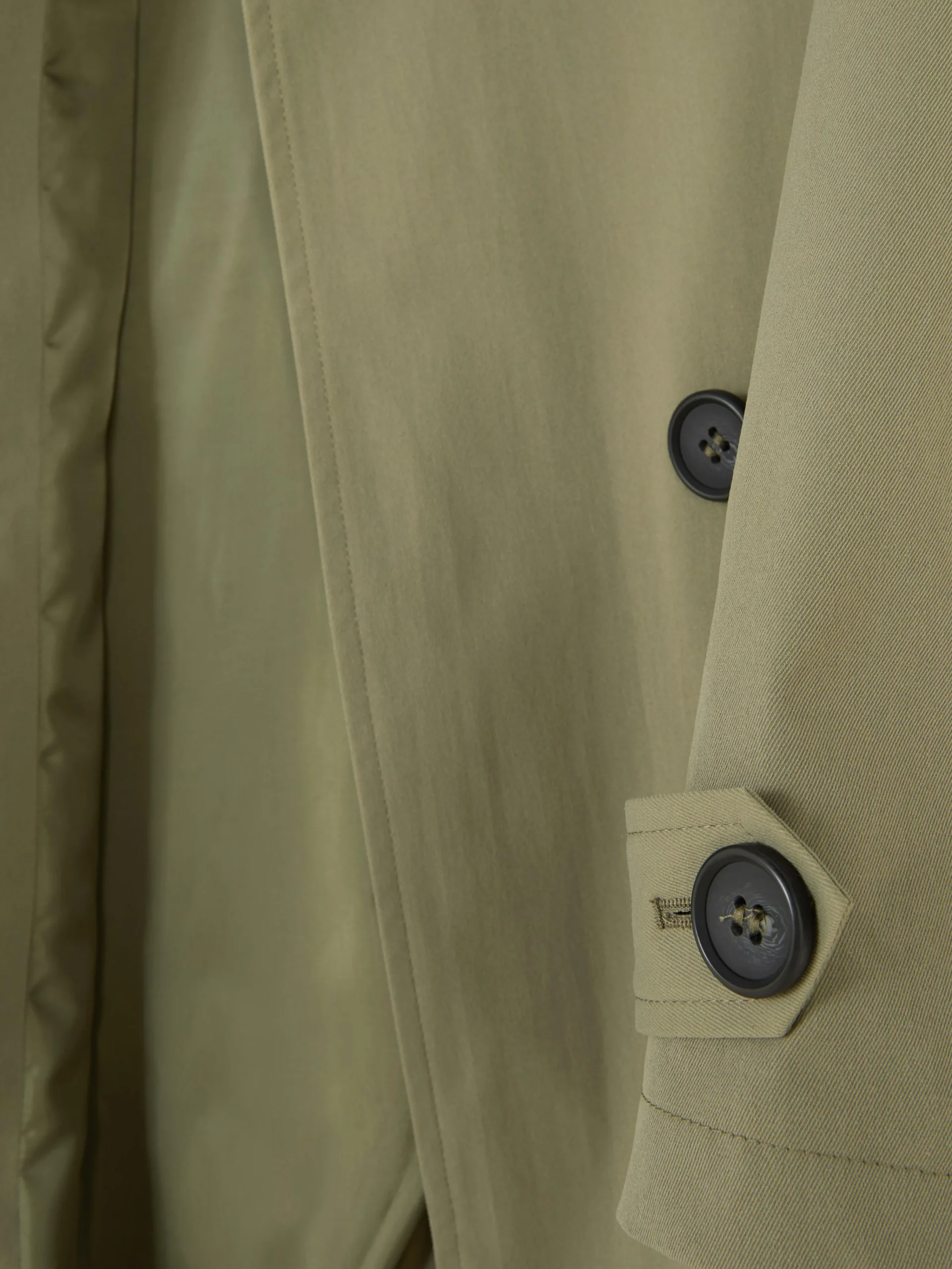 Double-Breasted Belted Trench|Primark New