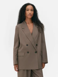 Double-Breasted Blazer|Primark