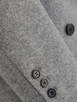 Double-Breasted Twill Coat|Primark Outlet