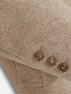 Double-Breasted Twill Coat|Primark Sale