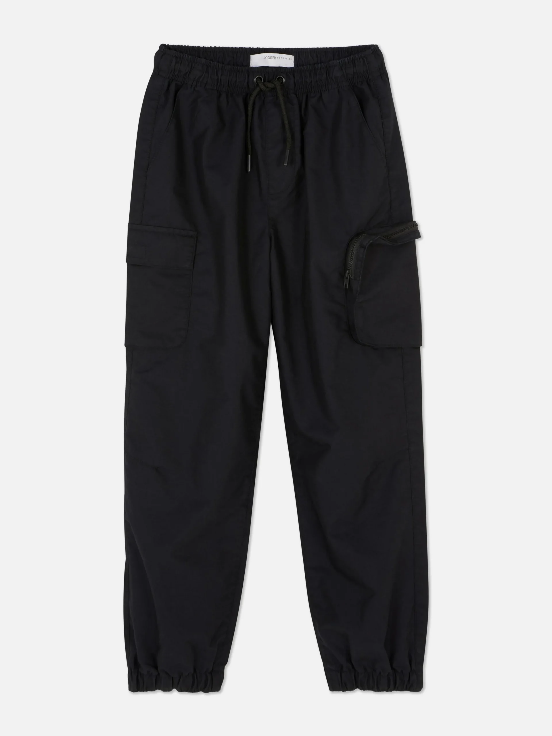 Drawstring Cuffed Cargo Joggers|Primark Clearance