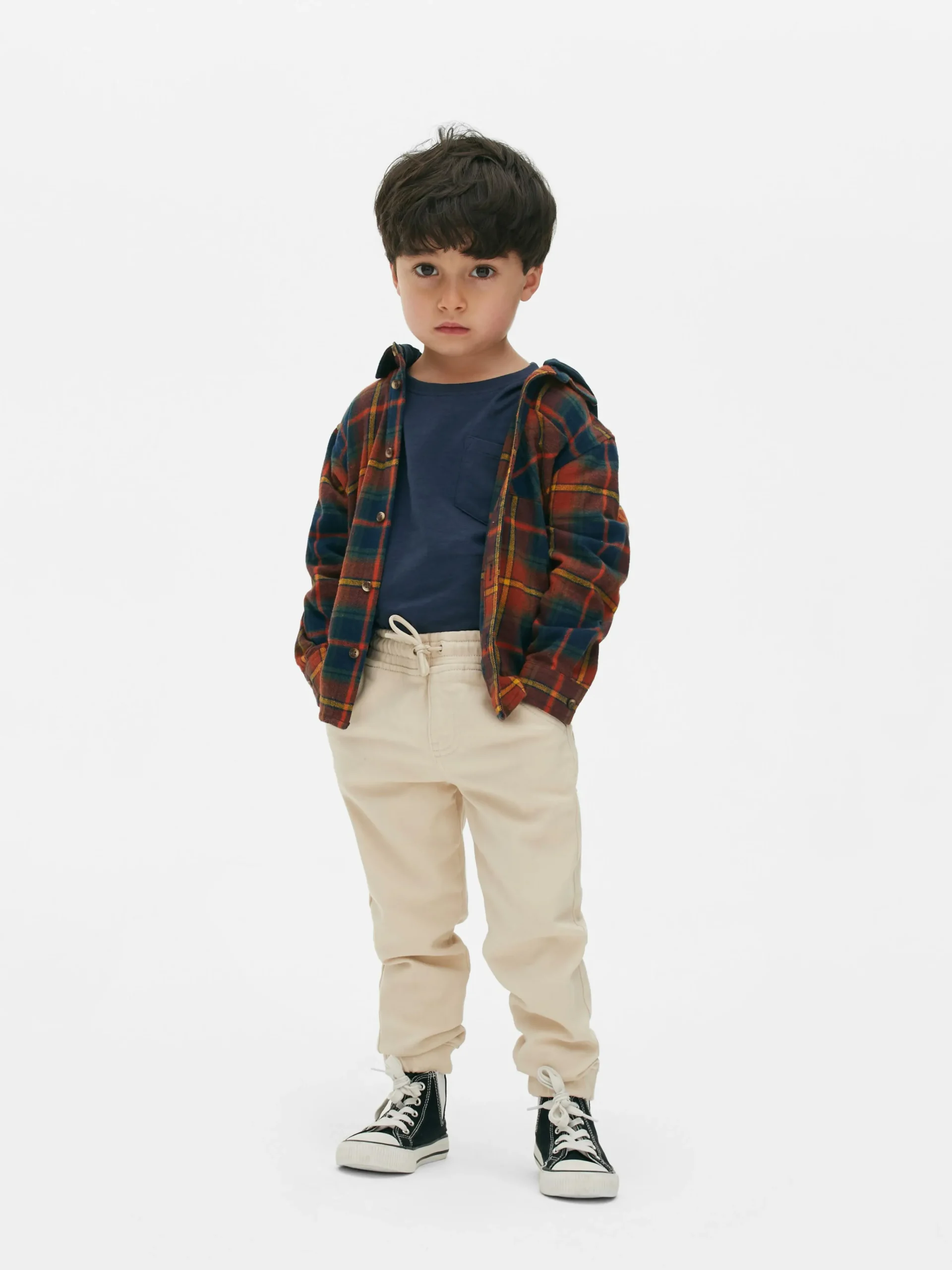 Drawstring Denim Joggers|Primark Outlet
