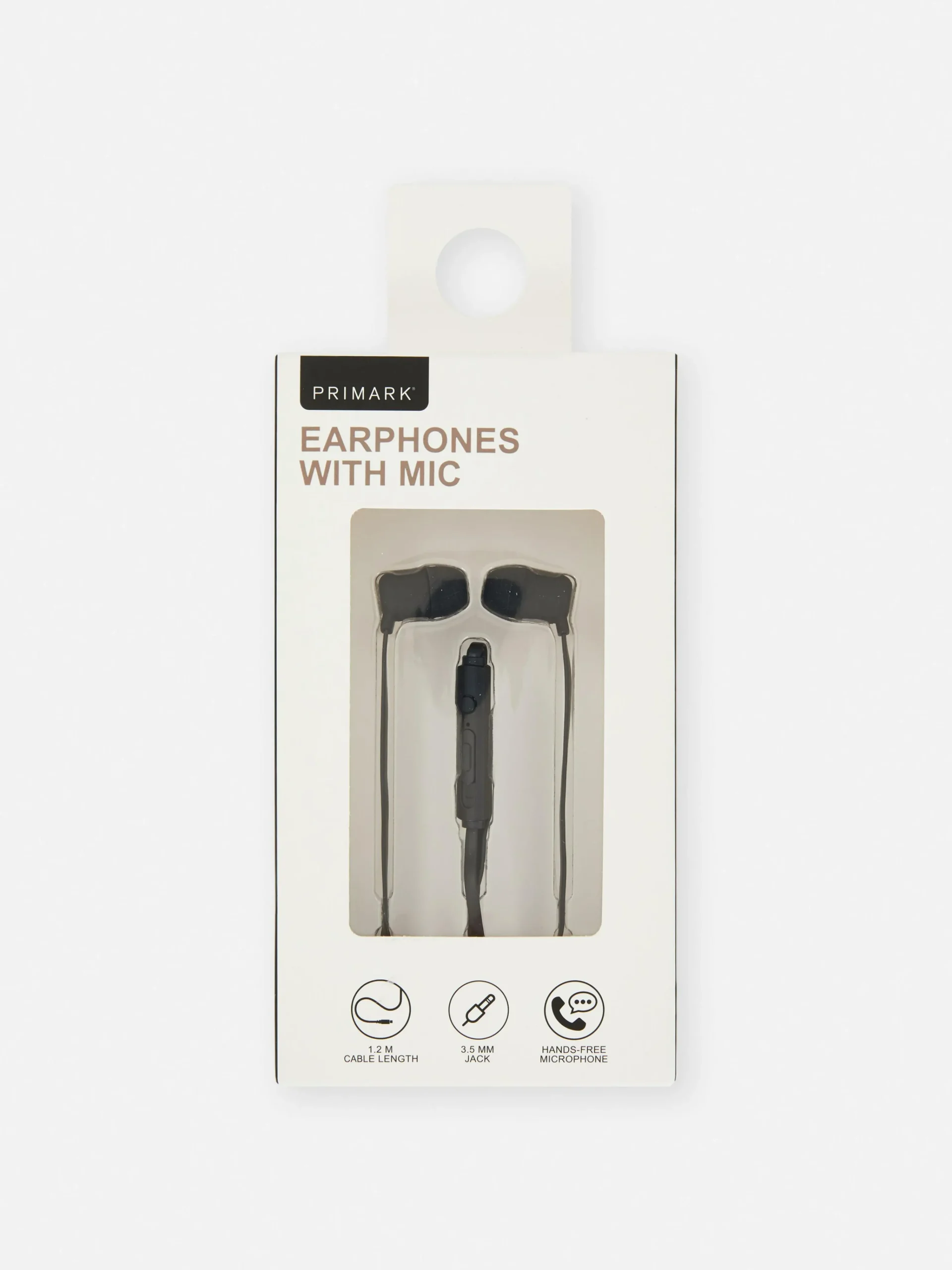 Earphones With Mic|Primark