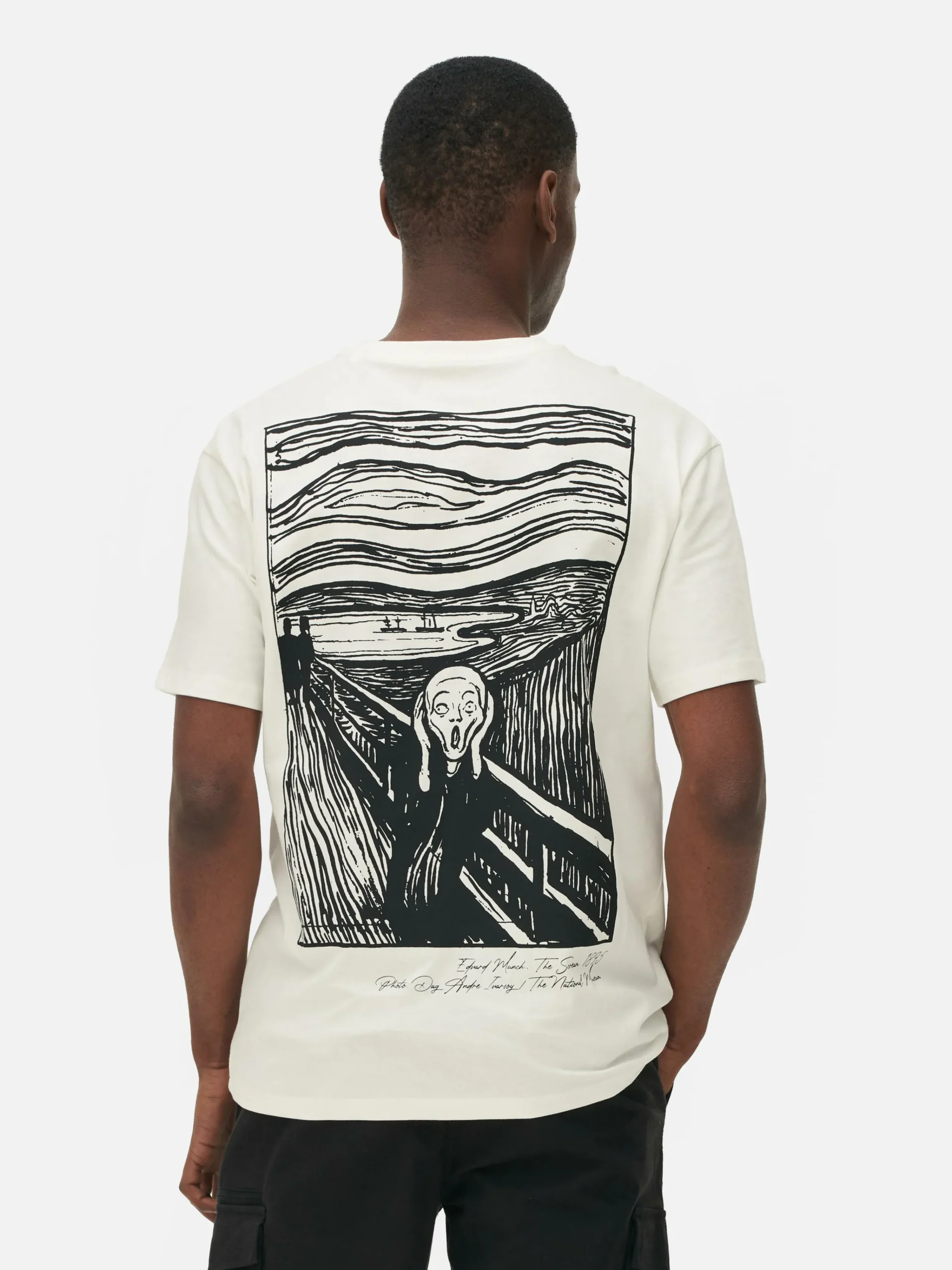 Edvard Munch Printed T-Shirt|Primark Discount