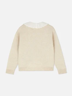 Embroidered Collar Cardigan|Primark Outlet