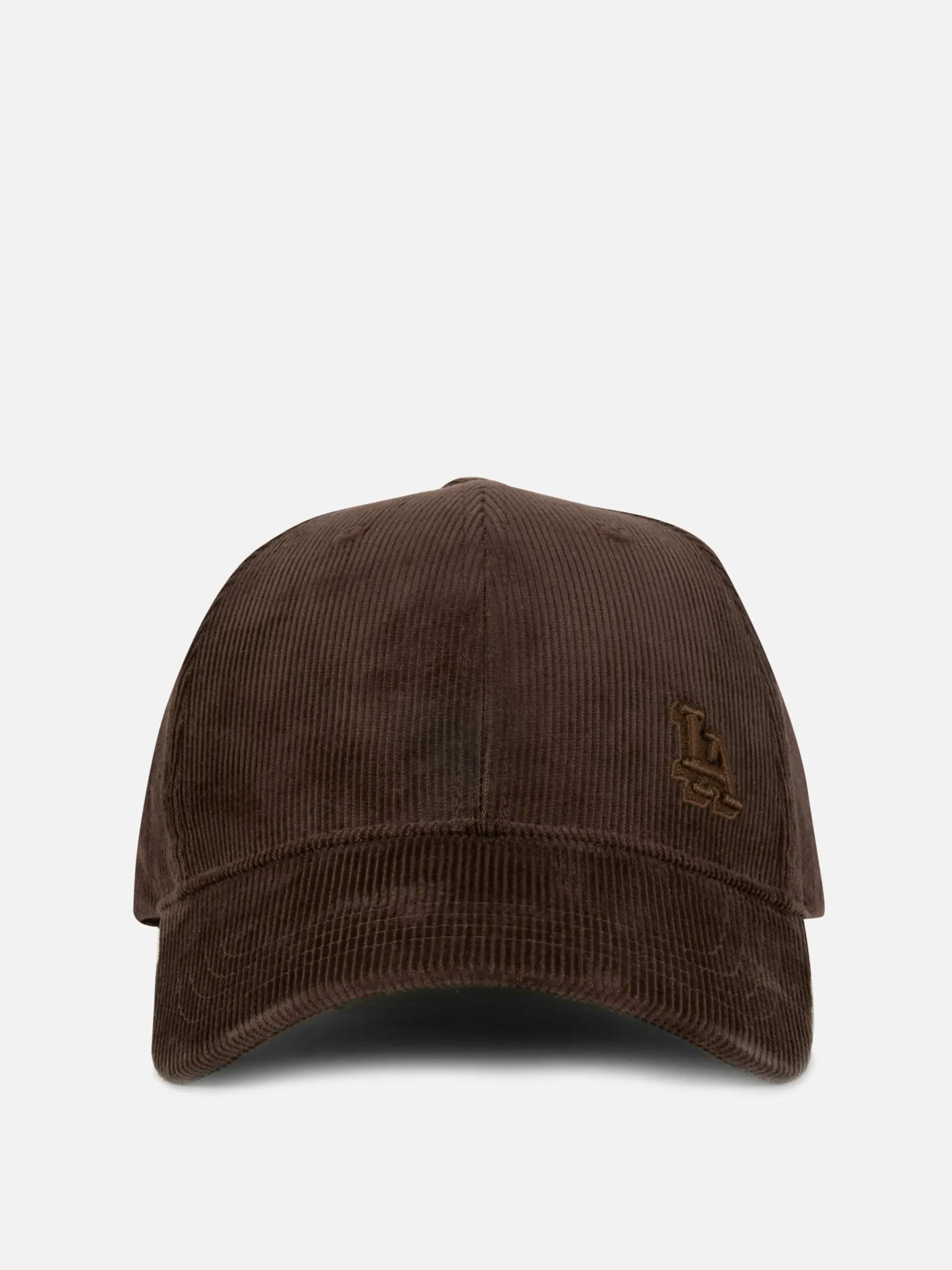 Embroidered Corduroy Baseball Cap|Primark New