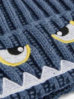 Embroidered Knit Beanie|Primark