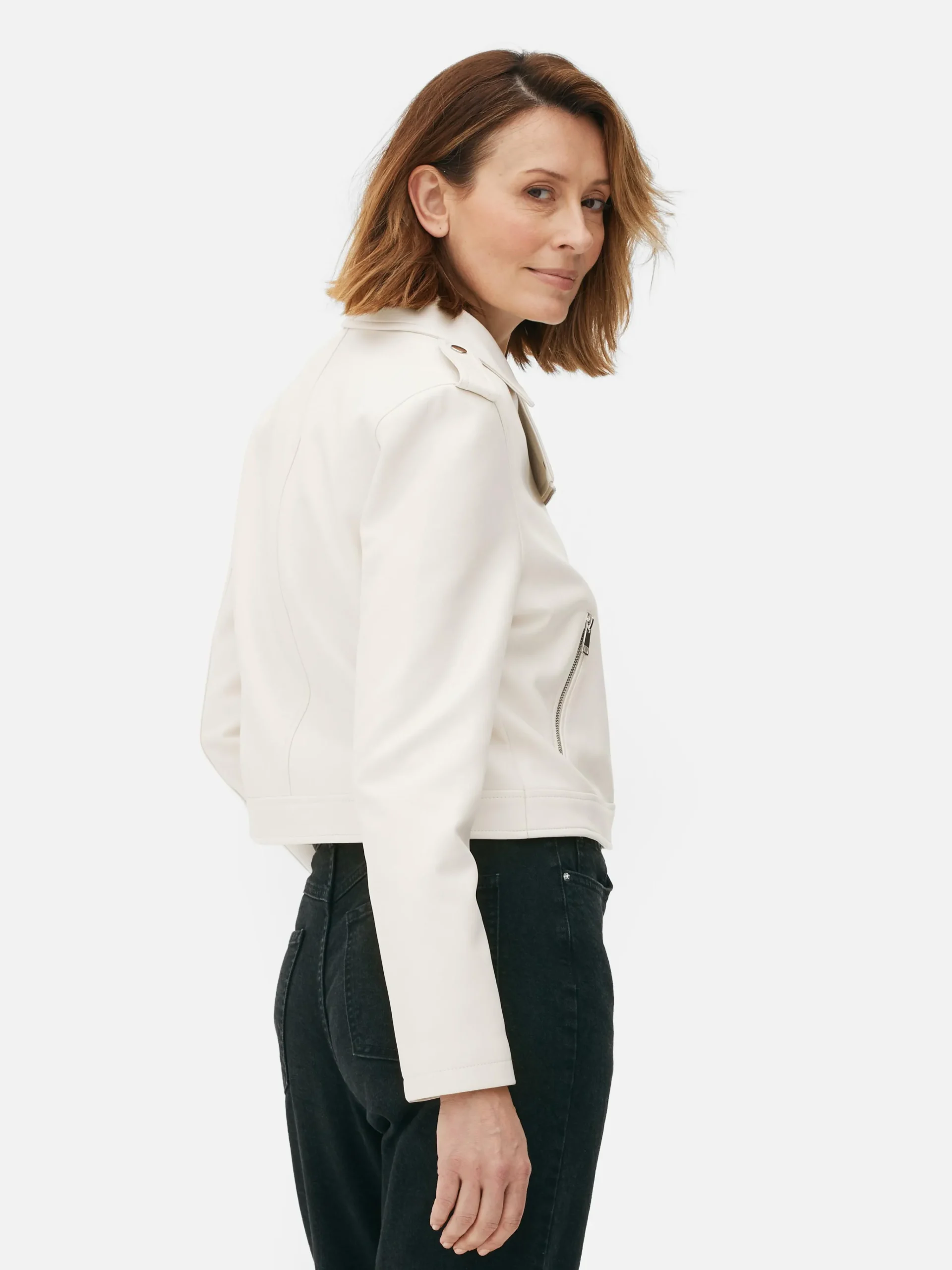 Essential Faux Leather Biker Jacket|Primark Online
