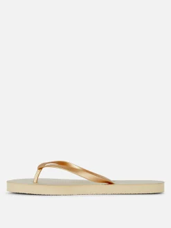 Essential Flat Flip Flops|Primark New