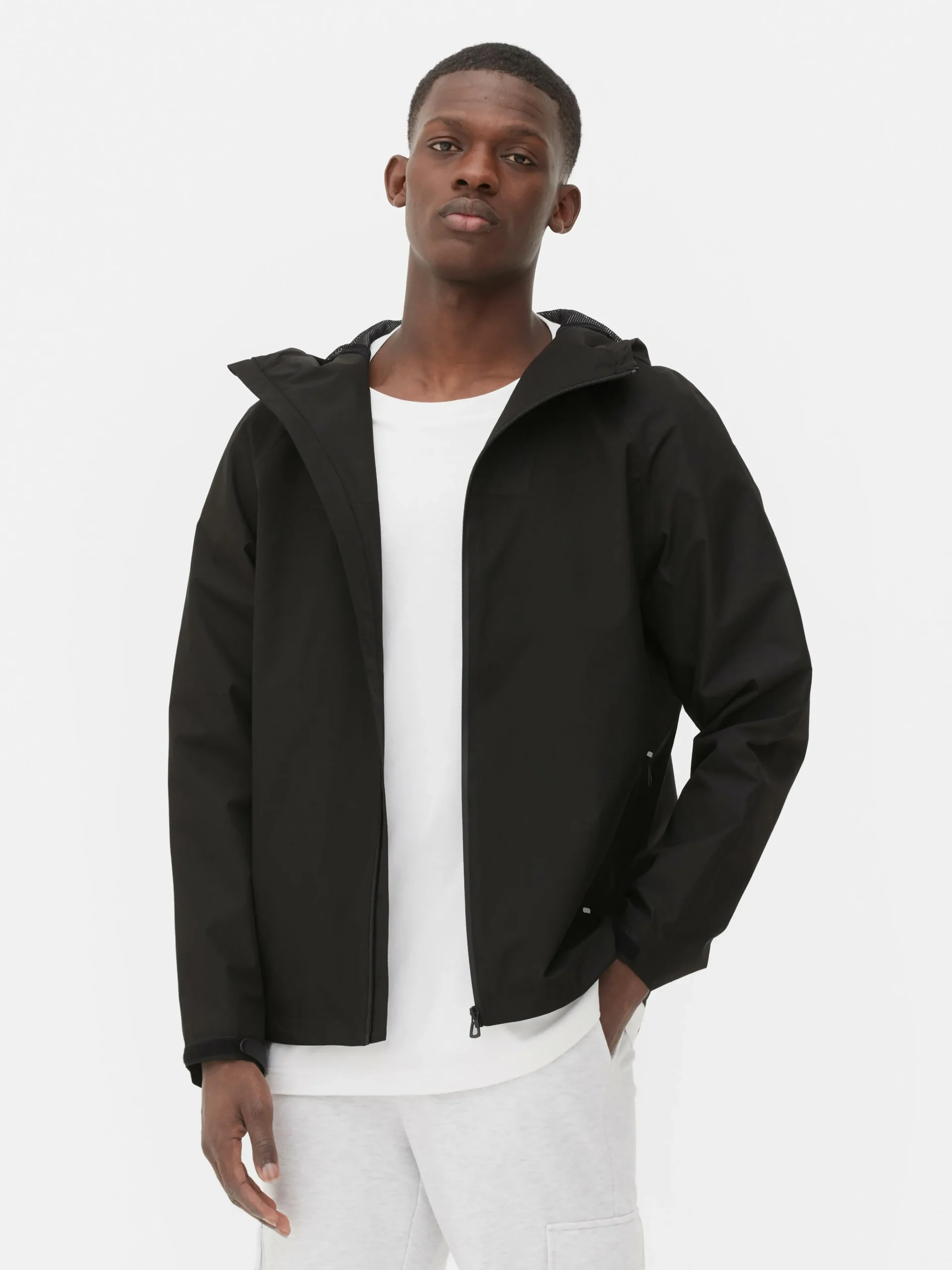 Essential Hooded Rain Jacket|Primark