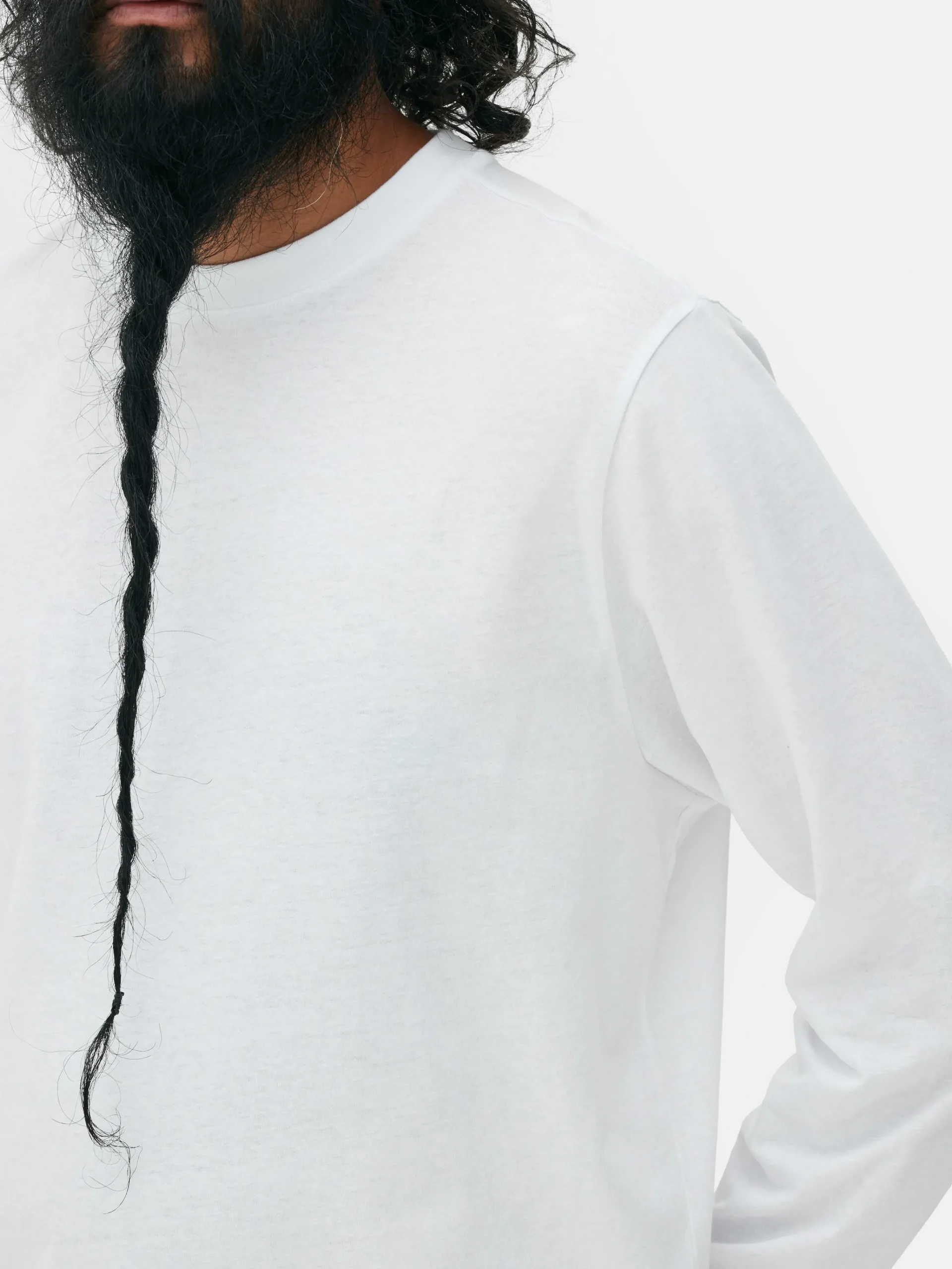 Essential Long Sleeve T-Shirt|Primark Hot