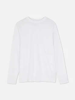 Essential Long Sleeve T-Shirt|Primark Hot