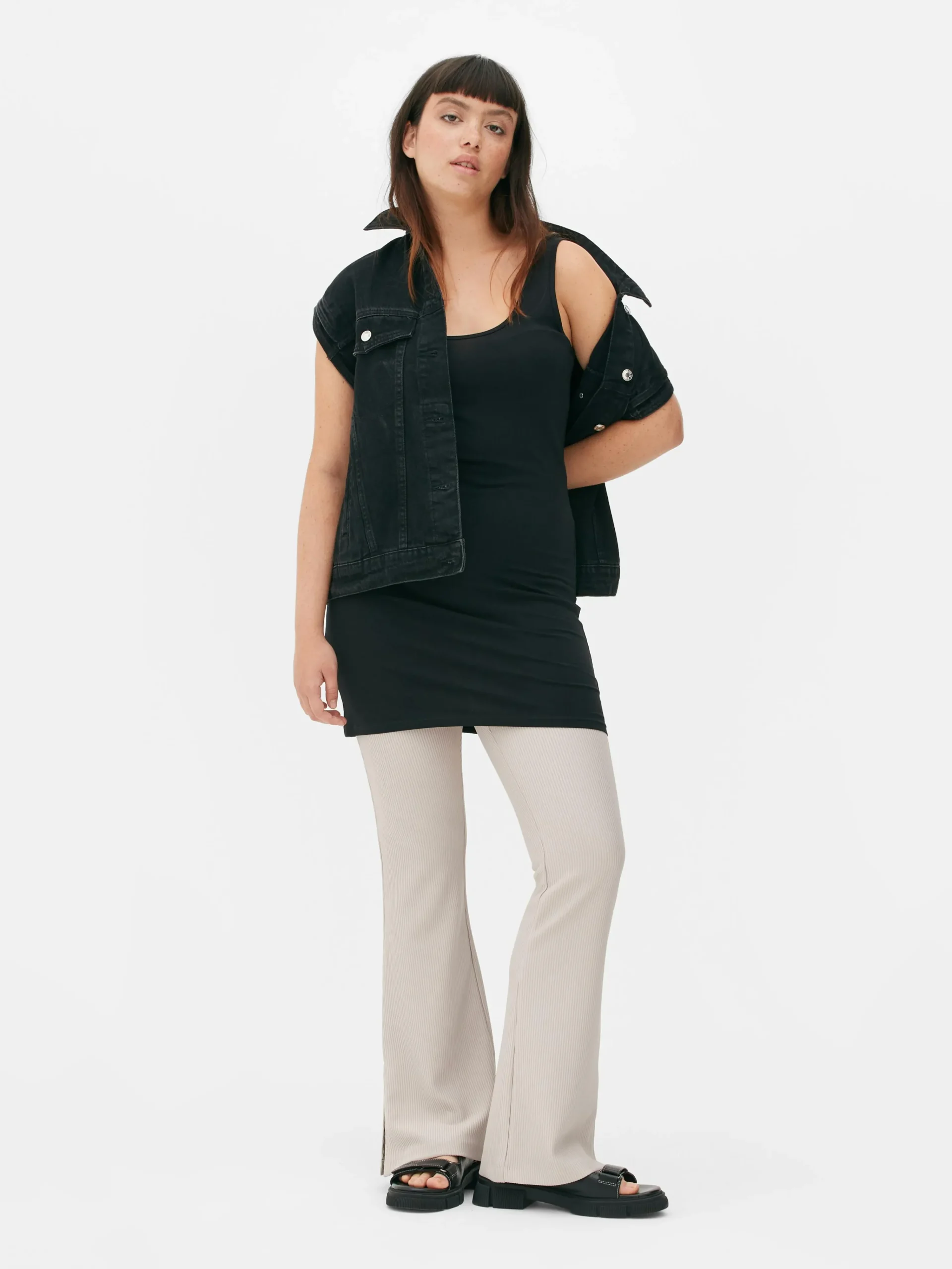 Essential Longline Tank Top|Primark Online