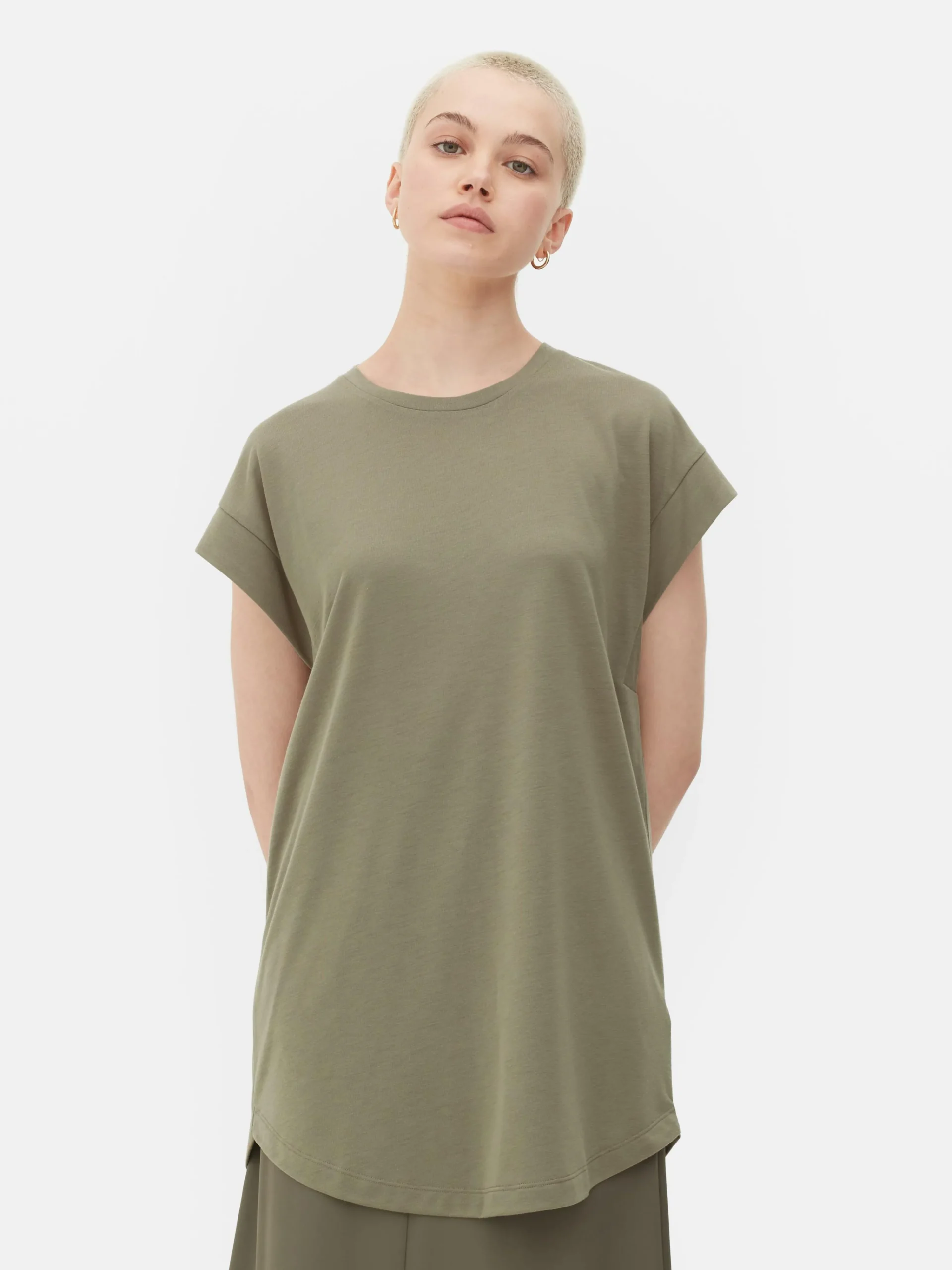 Essential Longline T-Shirt|Primark Sale