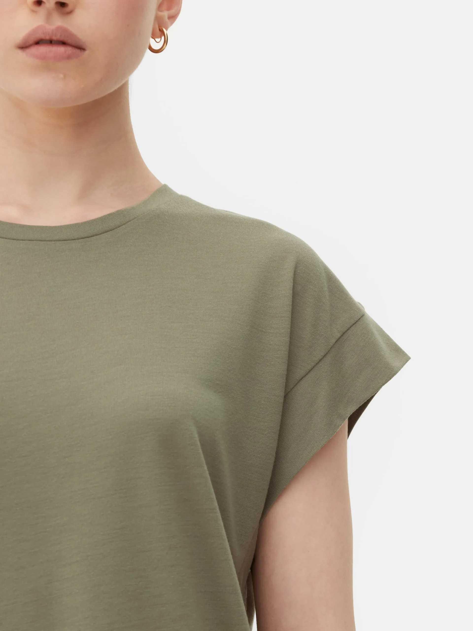 Essential Longline T-Shirt|Primark Sale