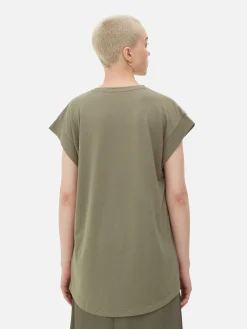 Essential Longline T-Shirt|Primark Sale