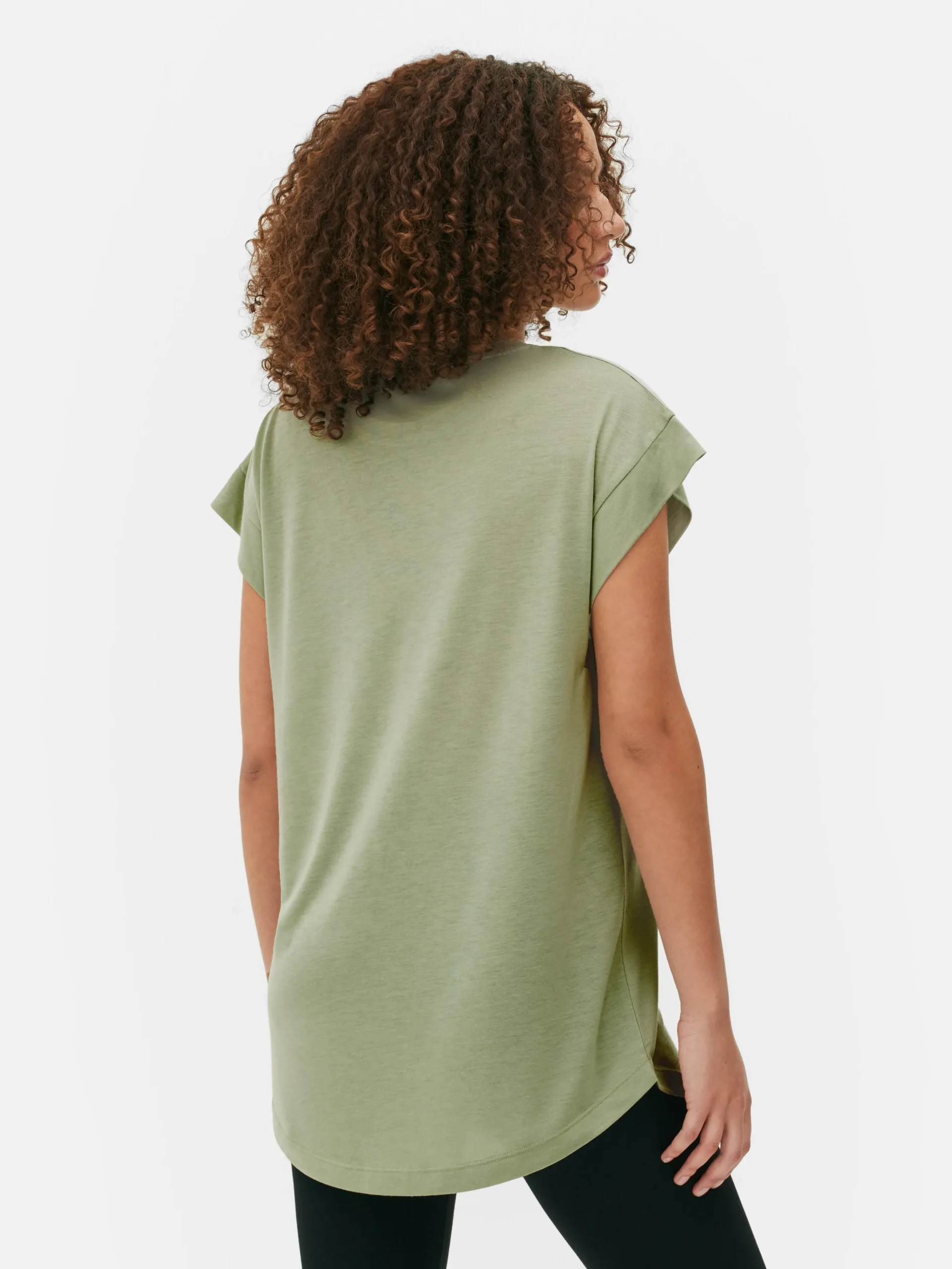 Essential Longline T-Shirt|Primark Sale