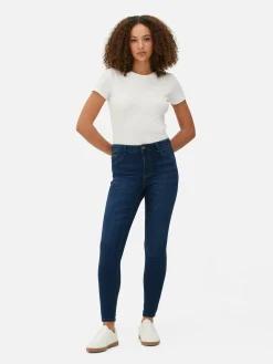 Essential Mid-Rise Skinny Jeans|Primark Clearance