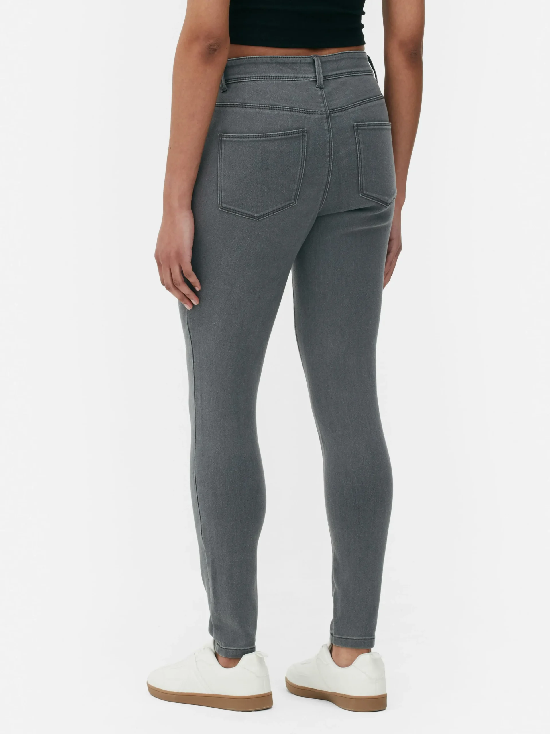 Essential Mid-Rise Skinny Jeans|Primark Clearance