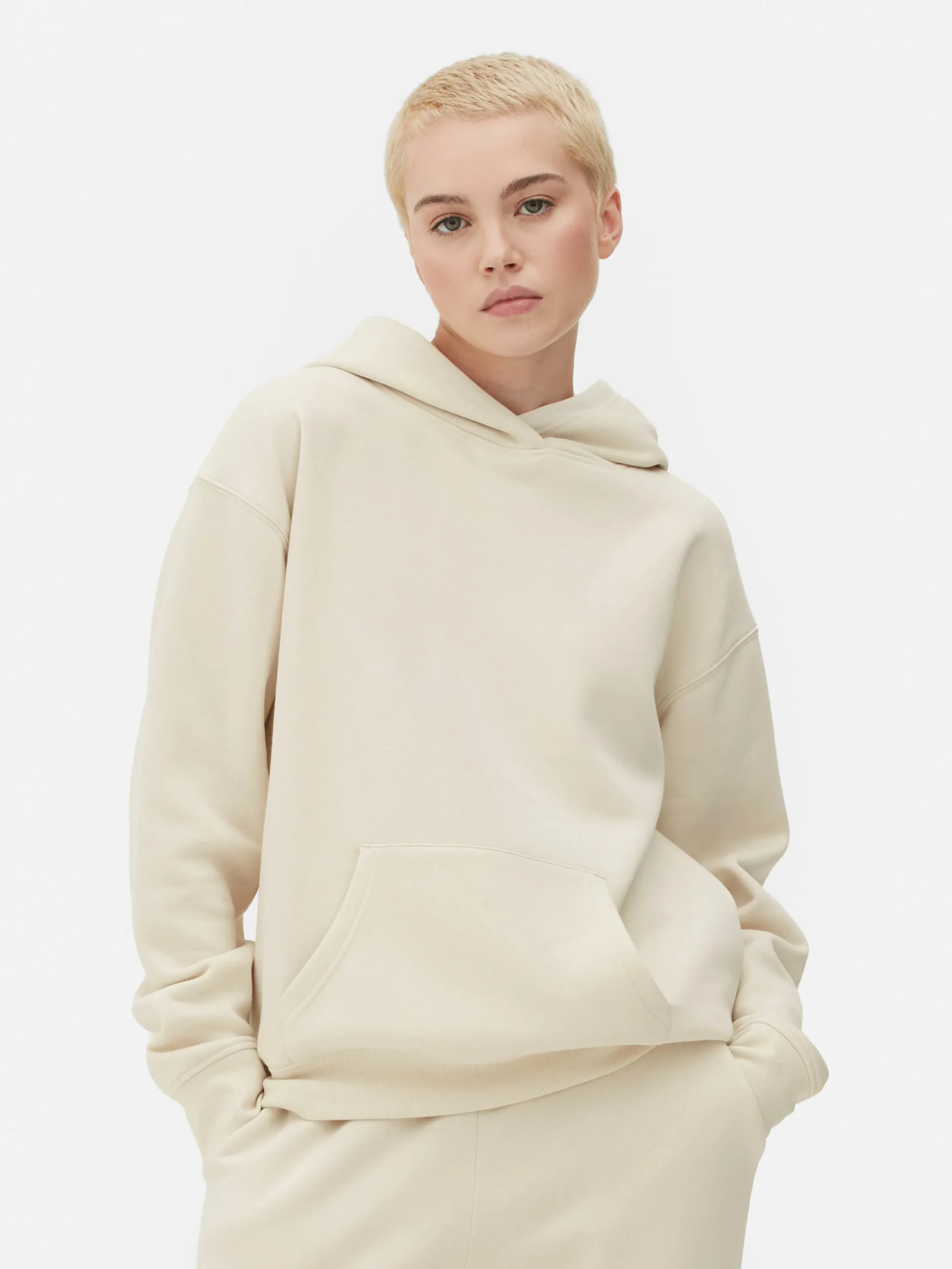 Essential Pullover Hoodie|Primark Outlet