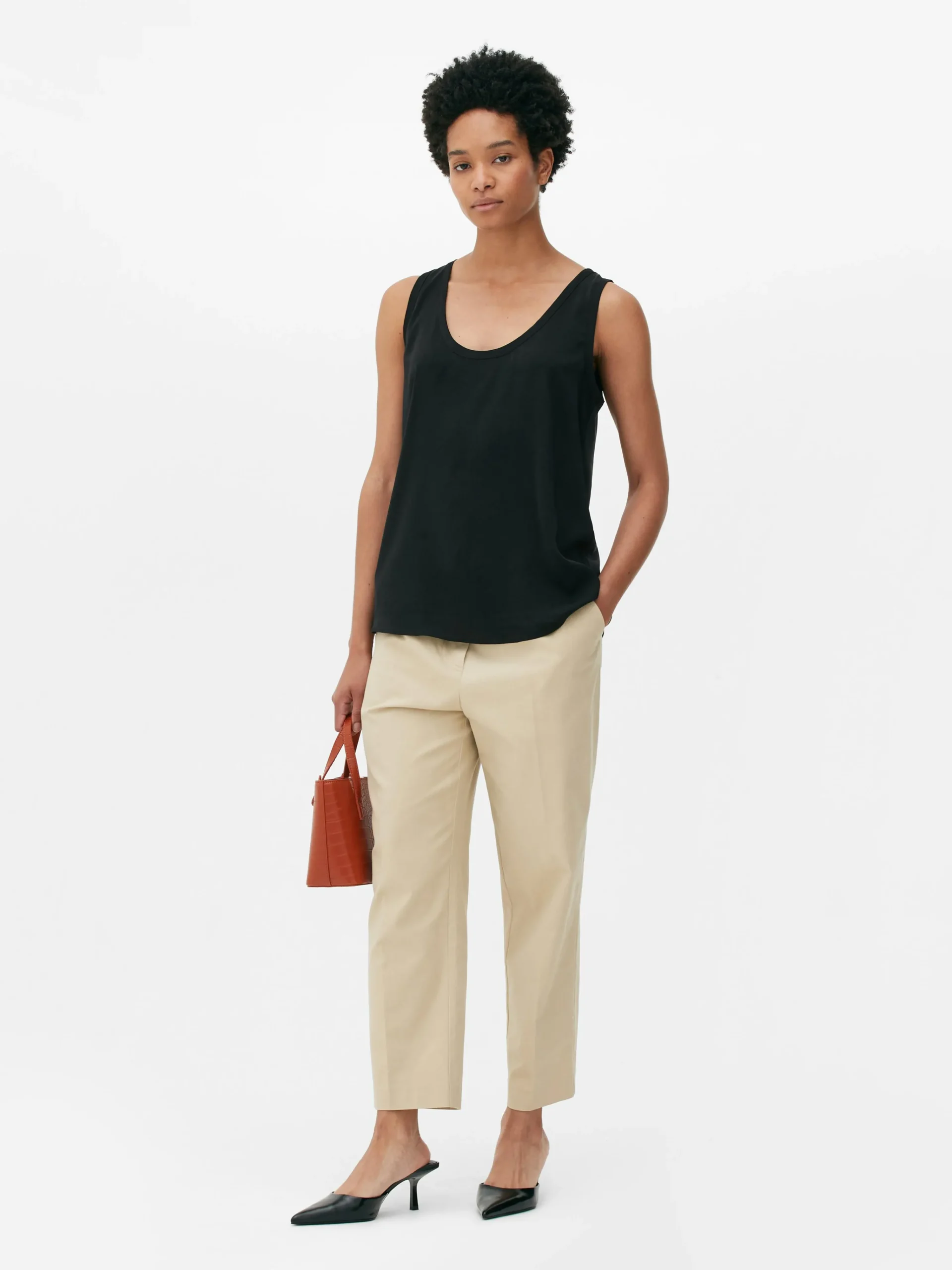 Essential Relaxed Fit Tank|Primark Hot