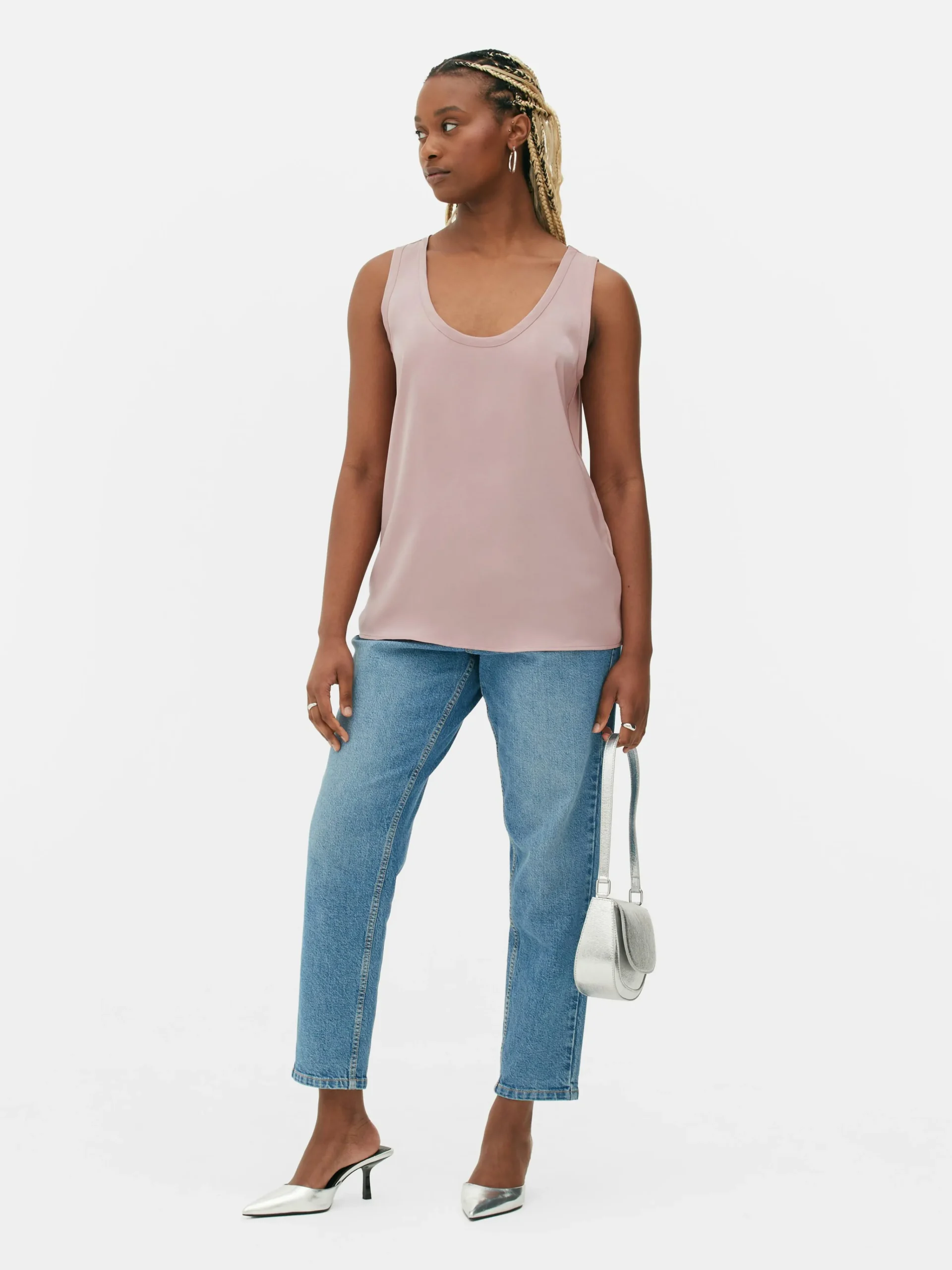 Essential Relaxed Fit Tank|Primark Hot