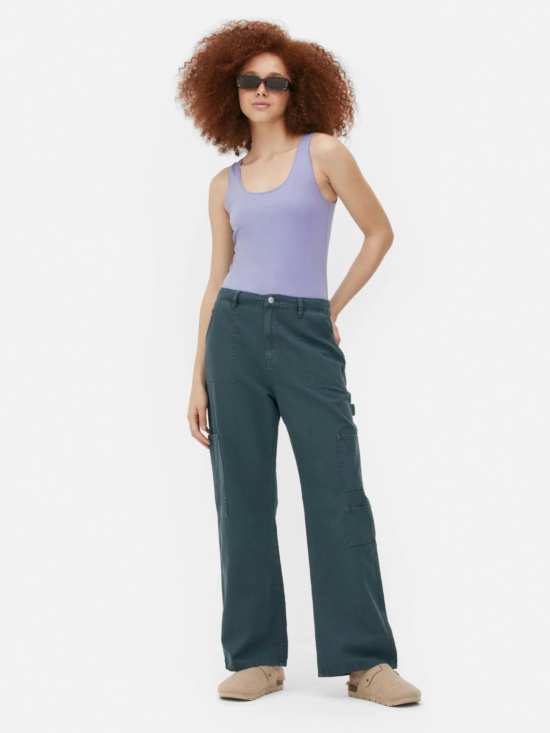 Essential Scoop Neck Stretch Tank|Primark